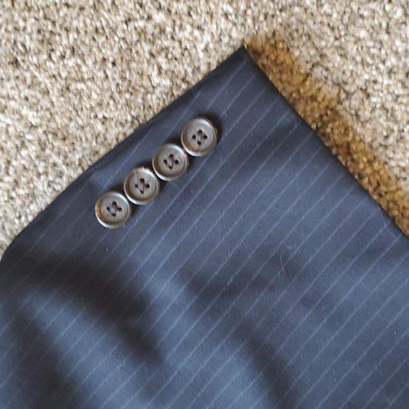 Lauren Ralph Lauren navy pinstripe suit - Picture 6 of 11